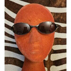 OAKLEY E-Wire (Gen 1) ‘90s Grey Frame, Grey Lens Vintage Sunglasses - READ